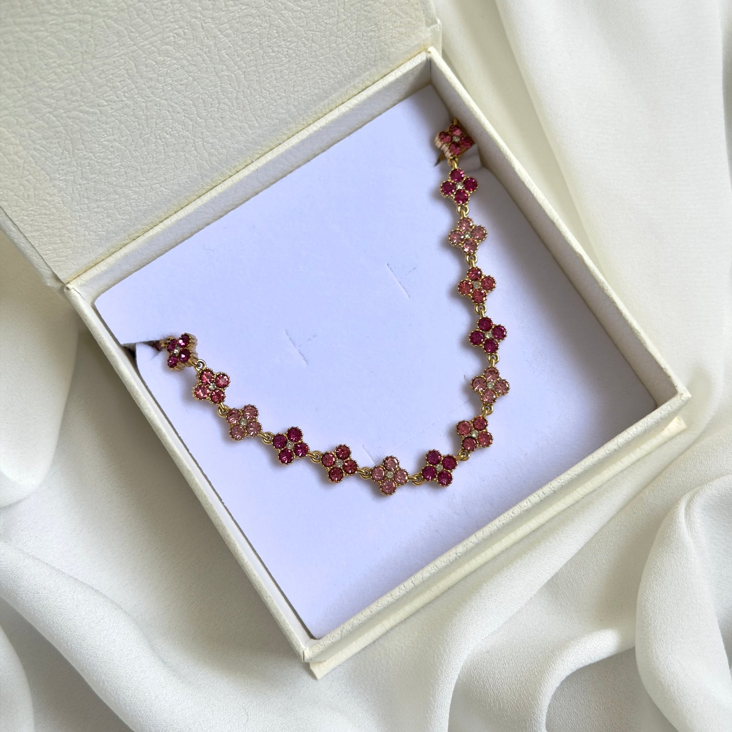 Delilah Pink Necklace
