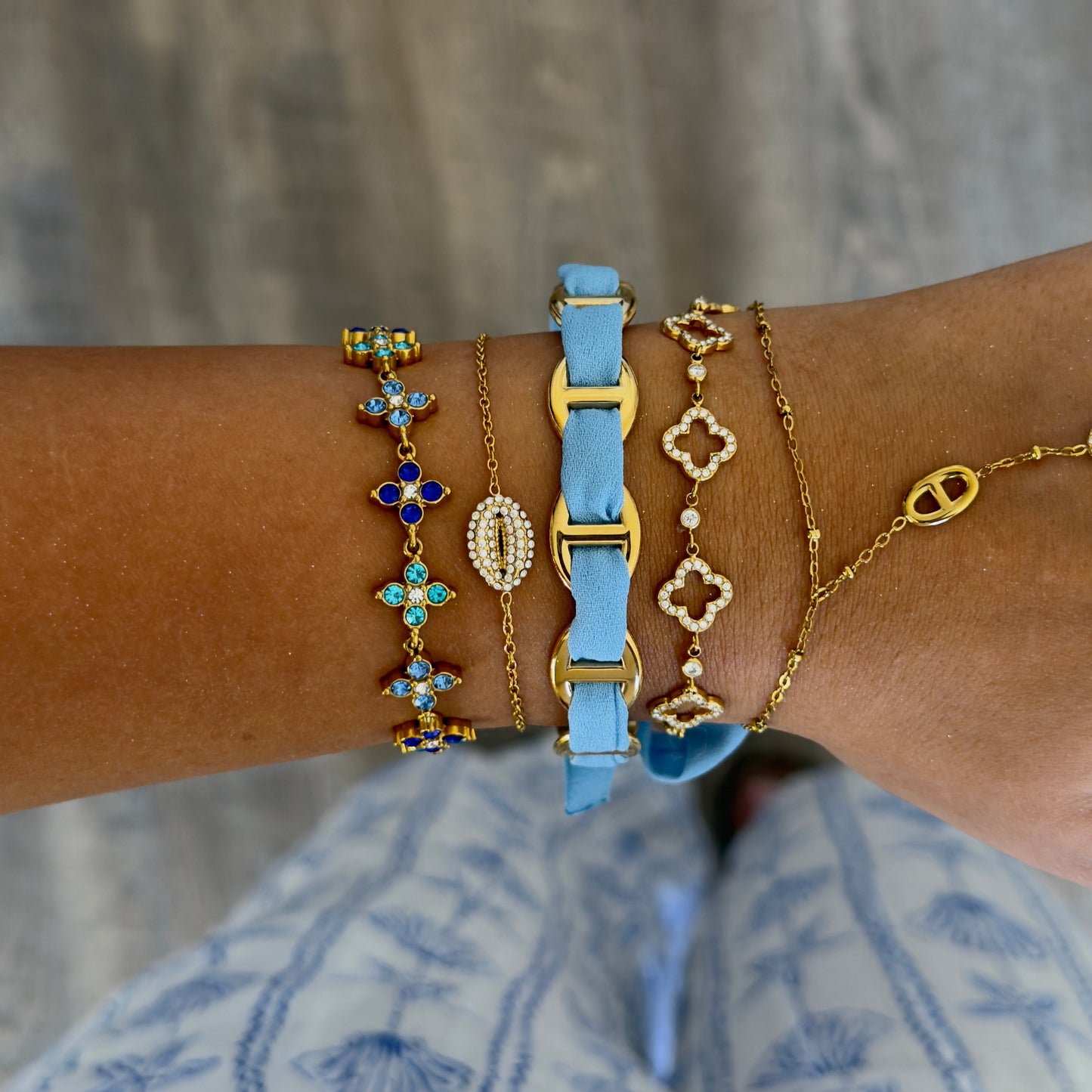 Alora Blue Bracelet