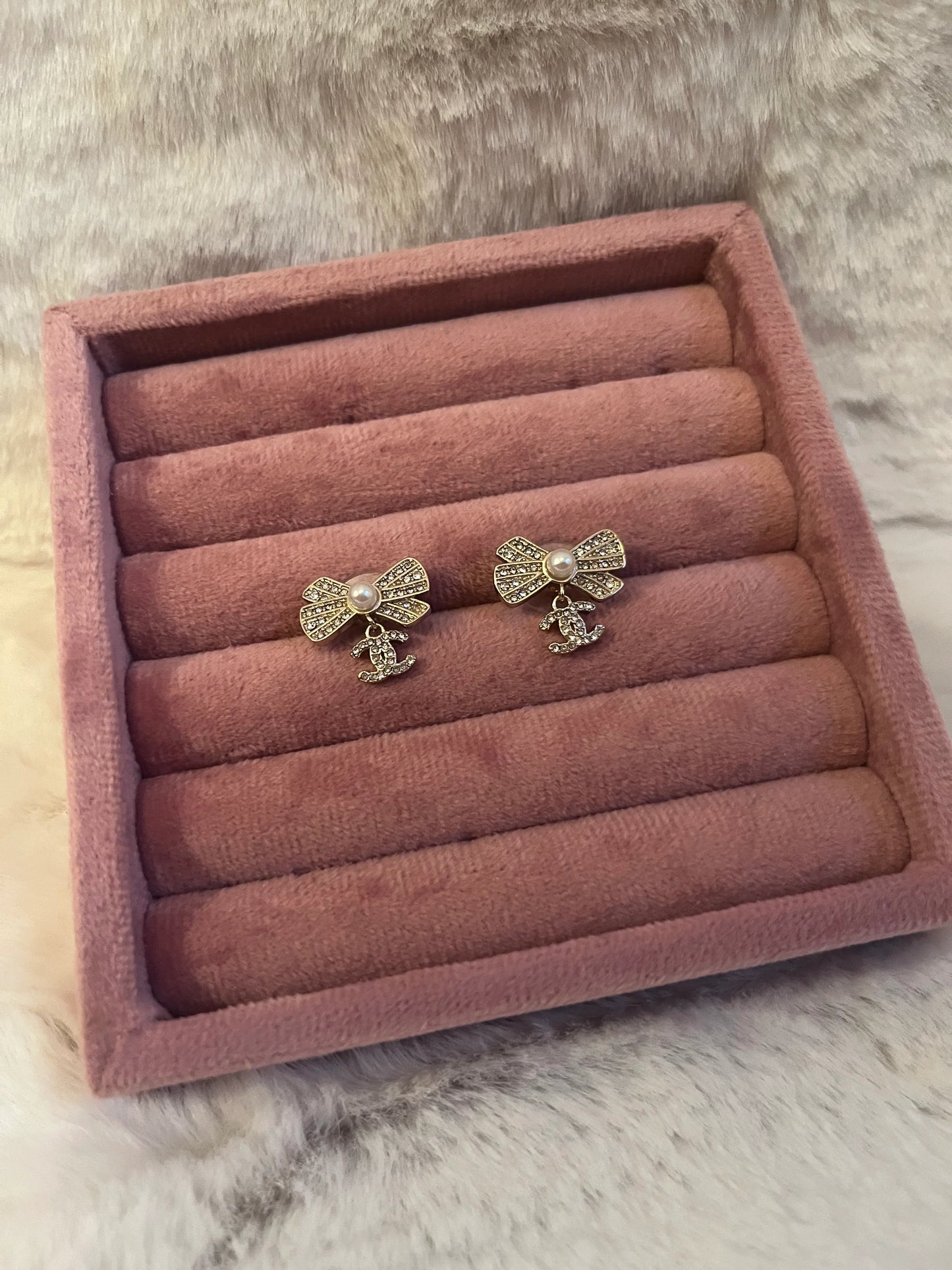 Chloe Bow Earrings