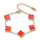 Cassy Fuchsia Bracelet