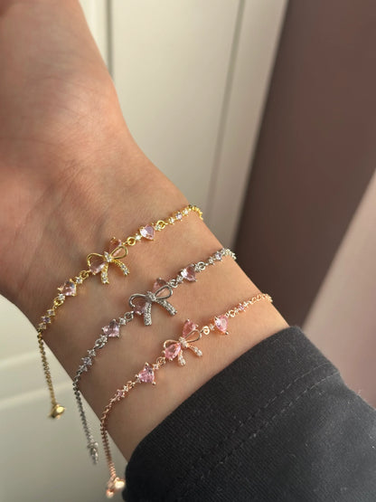 Arya Bow Bracelet