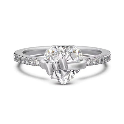 Heart Bow Ring
